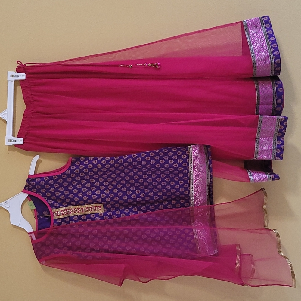 Girls kurta lehenga - Picture 2 of 16